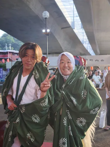 お祭り風景の思い出写真 1