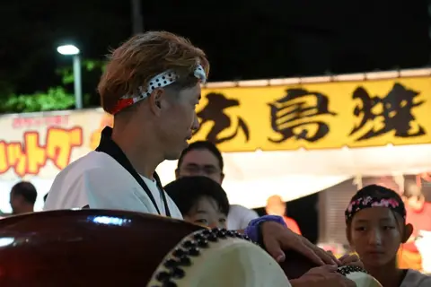 お祭り風景の思い出写真 5