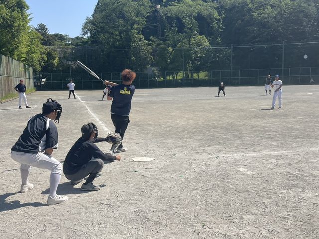 ソフトボール大会の様子
